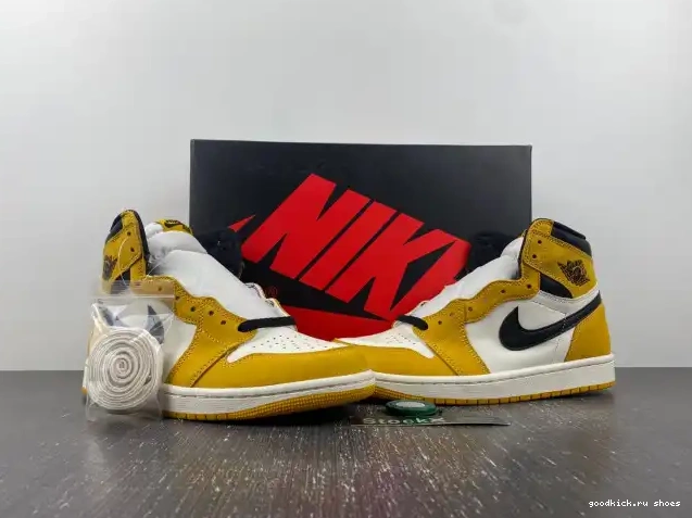 Yellow Jordan Air 1 Ochre High DZ5485-701 OG 0429